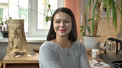 Розробниця дизайну інтерактивної мапи Юлія Деркач