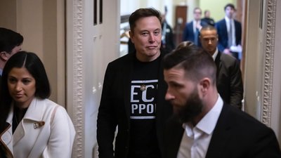 Ілон Маск у Капітолії, Вашингтон, США, 5 березня 2025 року