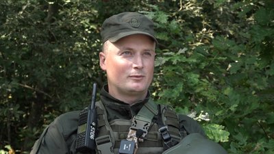 Заступник командира роти Роман Черняхівський розповів про навчання нацгвардійців на Івано-Франківщині