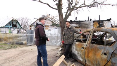 На Житомирщині у палаючому підвалі гаражу 40 хвилин перебували діти, які сховалися від авіаударів На Житомирщині у палаючому підвалі гаражу 40 хвилин перебували діти, які сховалися від авіаударів