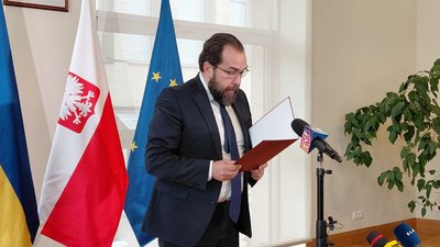 Тимчасово повірений у справах Польщі в Україні Пьотр Лукасевич