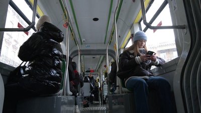 Колядки та щедрівки з 20 грудня лунають у електротранспорті Львова Колядки та щедрівки з 20 грудня лунають у електротранспорті Львова