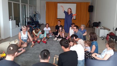 Театральні постановки, музика і перформанси: у Луцьку запрацював інклюзивний табір