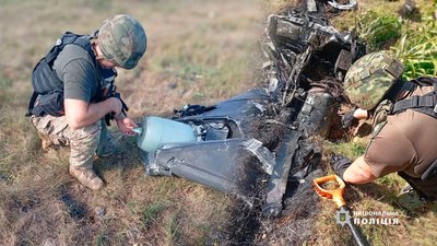 БпЛА на Чернігівщині: вибухотехніки знешкодили нерозірвані бойові частини російських БпЛА