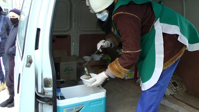 Пережити морози миколаївським безхатченкам допомагають пункти обігріву Пережити морози миколаївським безхатченкам допомагають пункти обігріву
