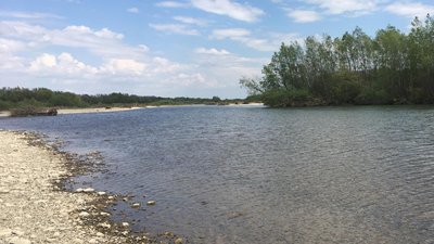 Через відсутність опадів на Львівщині міліють річки Через відсутність опадів на Львівщині міліють річки
