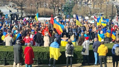 "Місто незламного народу": учасники демонстрації у Норвегії звернулись до миколаївців "Місто незламного народу": учасники демонстрації у Норвегії звернулись до миколаївців