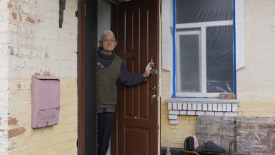 Пошкоджений будинок у Козятині, внаслідок атаки РФ 29 серпня