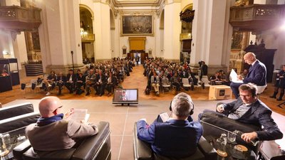 Під час міжнародної конференції "Міста для створення: культивуємо наше спільне майбутнє" Під час міжнародної конференції "Міста для створення: культивуємо наше спільне майбутнє"