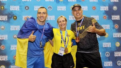 Ветеран АТО з Черкас виборов срібну медаль на "Іграх Воїнів" у США Ветеран АТО з Черкас виборов срібну медаль на "Іграх Воїнів" у США