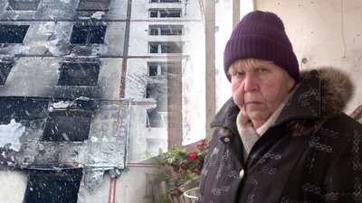 Жителька Північної Салтівки готує на цеглі, коли вимикають світло: в будинку немає газу, води та опалення