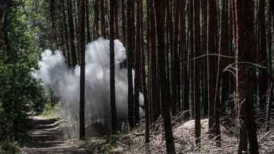 Дистанційне мінування за допомогою ударних БпЛА росіян зафіксували на Чернігівщині