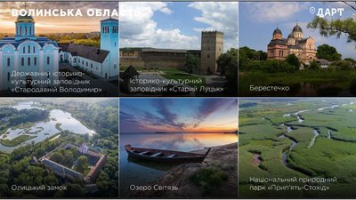 "Туристичні магніти" на Волині "Туристичні магніти" на Волині