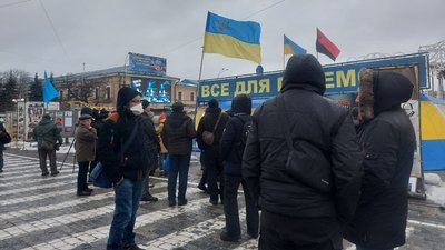 У Харкові вийшли на підтримку народу Казахстану У Харкові вийшли на підтримку народу Казахстану