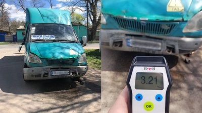 У Чернігові п'яний водій маршрутки хотів відкупитися від патрульних за 70 гривень