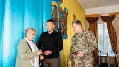 Захисника зі Львівщини Івана Барщика посмертно нагородили орденом "За мужність"