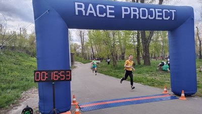 У Сумах організували перший в сезоні офлайн-забіг У Сумах організували перший в сезоні офлайн-забіг