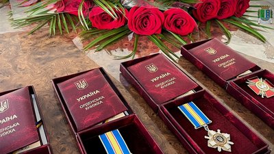 На Одещині чотирьох загиблих захисників посмертно нагородили орденами