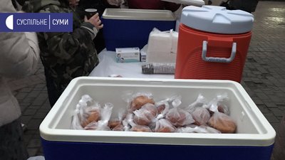 У Сумах почали відзначати єврейську Хануку (ФОТО) У Сумах почали відзначати єврейську Хануку (ФОТО)