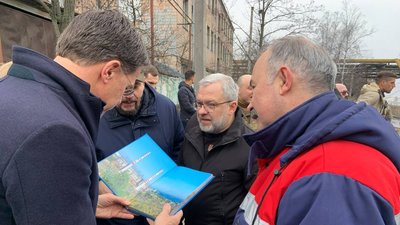 Прем'єр Нідерландів на Трипільській ТЕС Прем'єр Нідерландів на Трипільській ТЕС