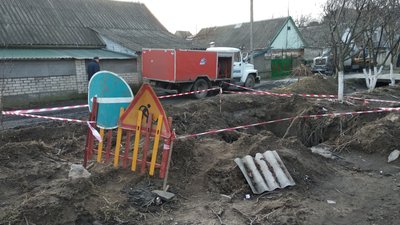 Будинок, який найбільше був пошкоджений під час аварії на колекторі у Херсоні, ремонту не підлягає Будинок, який найбільше був пошкоджений під час аварії на колекторі у Херсоні, ремонту не підлягає