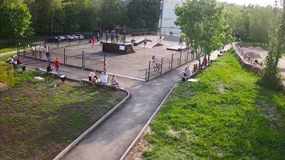 В селищі на Кіровоградщині відкрили ролердром просто неба