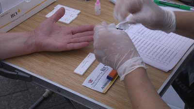 У Житомирі охочі перевірялися на гепатит С У Житомирі охочі перевірялися на гепатит С
