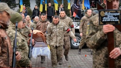 На Закарпатті попрощалися із полеглим на війні захисником Ігорем Гаврищуком
