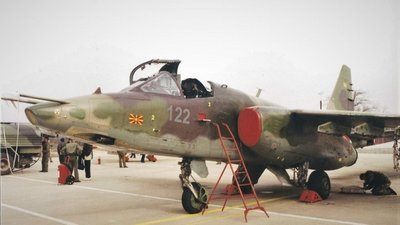 Північна Македонія повернула Україні чотири Су-25, придбані у 2001 році