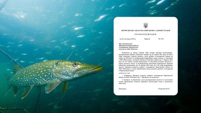 Риба на Чернігівщині: Десну й Сейм планують зарибнити понад 300 тоннами риби