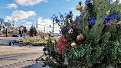 Новорічна ялинка, Краматорськ Донецької області