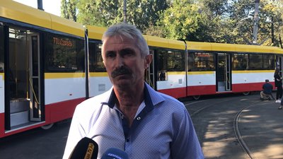 Начальник вагоноремонтних майстерень КП "Одесміськелектротранс" Іван Цюро Начальник вагоноремонтних майстерень КП "Одесміськелектротранс" Іван Цюро