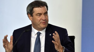 Маркус Зьодер, Прем'єр-міністр Баварії, українські біженці, Німеччина