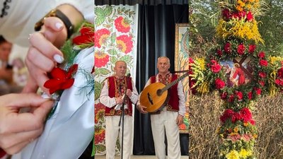 вінок, настасівські музики, хрест, елементи нкс