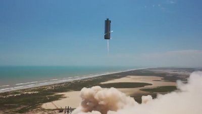 SpaceX провела успішне випробування корабля для польотів на Марс