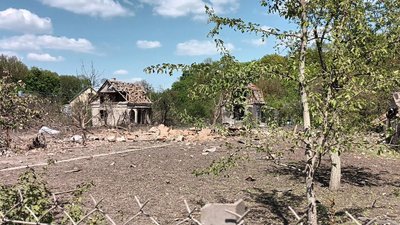 Наслідки падіння ракетних уламків біля Тернополя Наслідки падіння ракетних уламків біля Тернополя