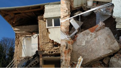 "Спершу був тріск": в інтернаті на Волині обвалилася стіна. Відома попередня причина