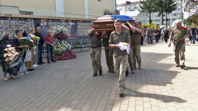 Прощання з Сергієм Слабенком