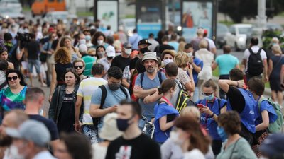 "Набридло боятися". У Білорусі пройшов пікет на підтримку арештованих активістів "Набридло боятися". У Білорусі пройшов пікет на підтримку арештованих активістів