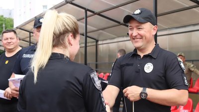 У Вінниці відбулися змагання з легкої атлетики серед поліцейських