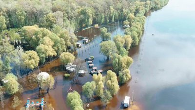 Весняна повінь на Чернігівщині: поблизу Чернігова й Новгорода-Сіверського буде підтоплення