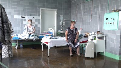 Черкаський ковідний шпиталь у колишньому пологовому заповнений на 50 відсотків Черкаський ковідний шпиталь у колишньому пологовому заповнений на 50 відсотків