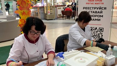 У Тернополі безкоштовно перевіряли групу крові та резус-фактор У Тернополі безкоштовно перевіряли групу крові та резус-фактор