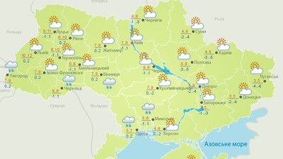 На вихідних у Полтаві потеплішає
