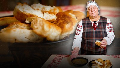 Пісні млинці з оселедцем