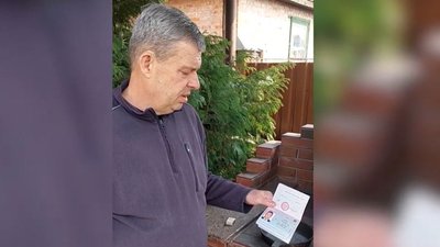 Полковник з Черкащини спалив свій паспорт Російської Федерації