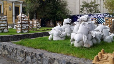 Дніпро в 100-ий день повномасштабної війни – фоторепортаж Дніпро в 100-ий день повномасштабної війни – фоторепортаж