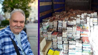 Понад 25 тисяч книжок евакуювали із книгарні "Є" у Слов’янську