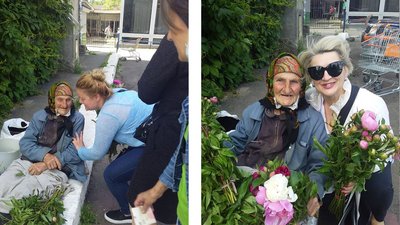 Одесити зголосилися допомогти бабусі Одесити зголосилися допомогти бабусі