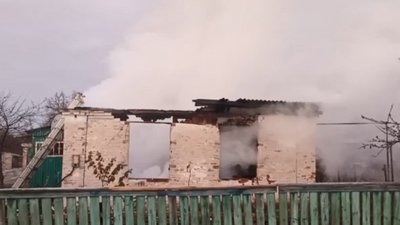 Пожежа в Полтаві на Стрітенській